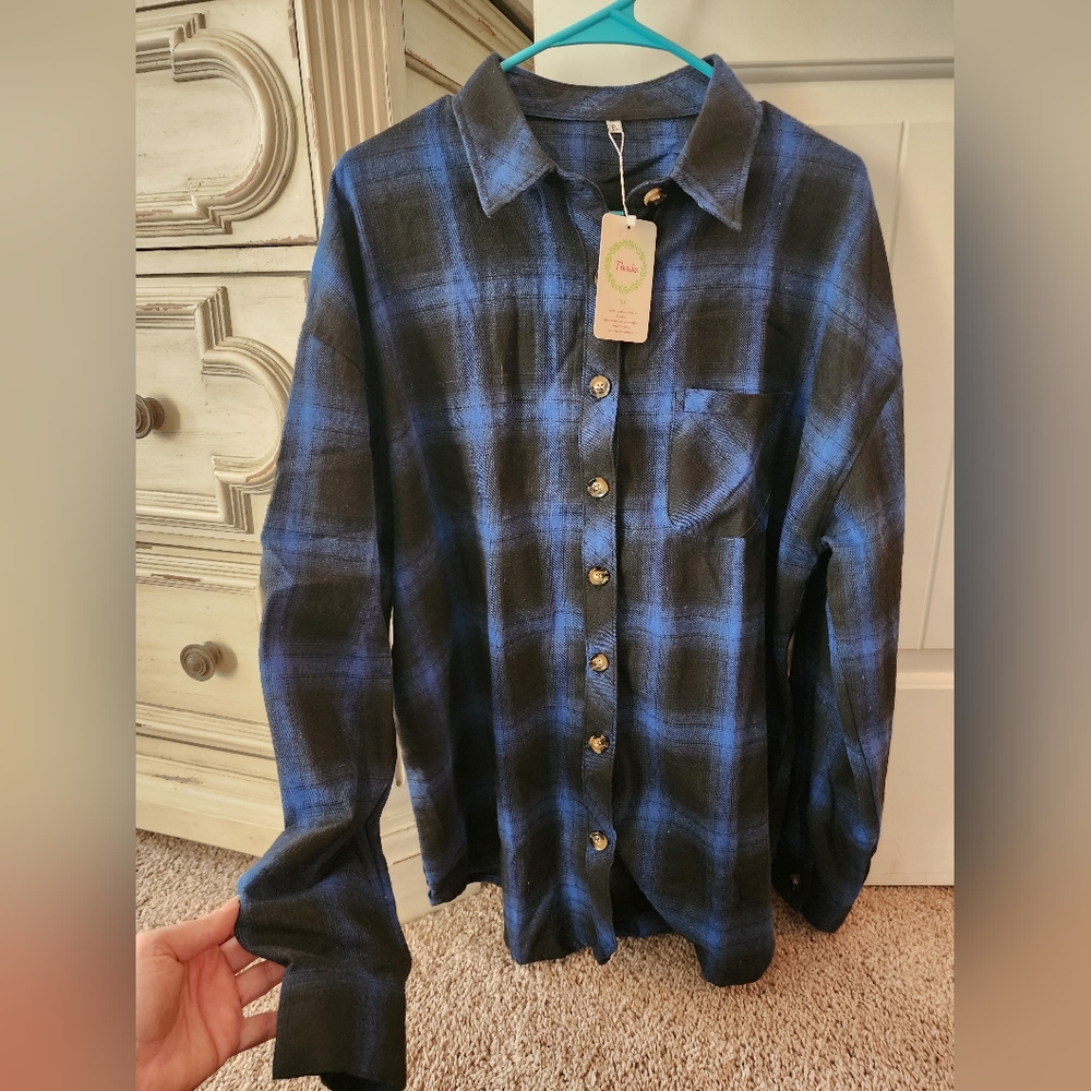Oversized flannel